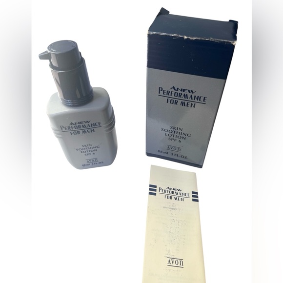 Vintage 1994 AVON, ANEW Performance for Men, Skin Soothing Lotion SPF 6, 3 FL OZ - Picture 1 of 6